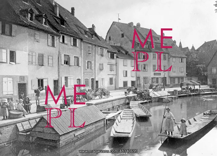 : Colmar in Alsace, before 1900 : Colmar in Alsace, before 1900