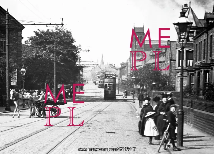  : Colne Road, Burnley in 1905