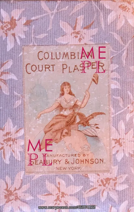 : Colombian Court Plaster wrapper : Colombian Court Plaster wrapper