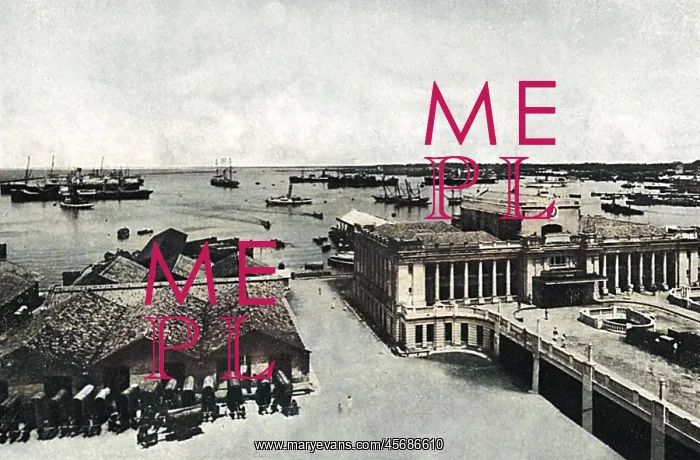  : Colombo, Sri Lanka - view of the harbour