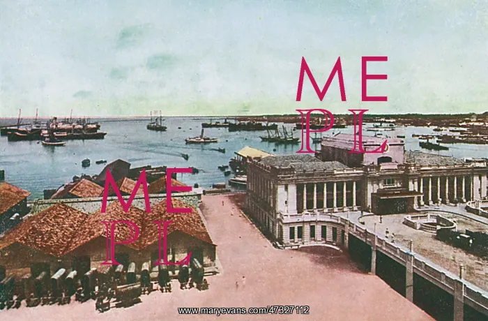  : Colombo, Sri Lanka - view of the harbour