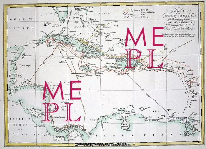  : Colombus Voyages in West Indies