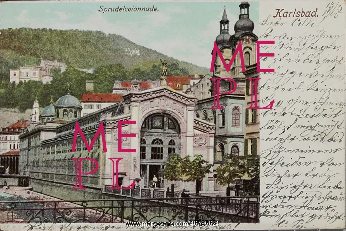 : Colonade in Karlovy Vary : Colonade in Karlovy Vary