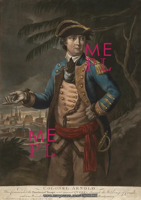 : Colonel Benedict Arnold was appointed commander : Colonel Benedict Arnold was appointed commander