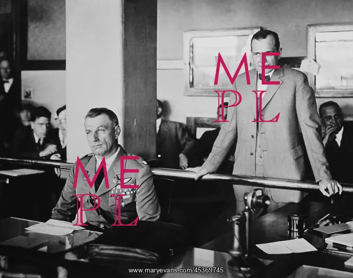 : Colonel Billy Mitchell at his 1925 court-marshal : Colonel Billy Mitchell at his 1925 court-marshal