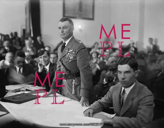 : Colonel Billy Mitchell during his September ? : Colonel Billy Mitchell during his September ?