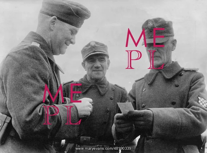 : Colonel Markolj, commander of the Croatian Legion, 1942 : Colonel Markolj, commander of the Croatian Legion, 1942