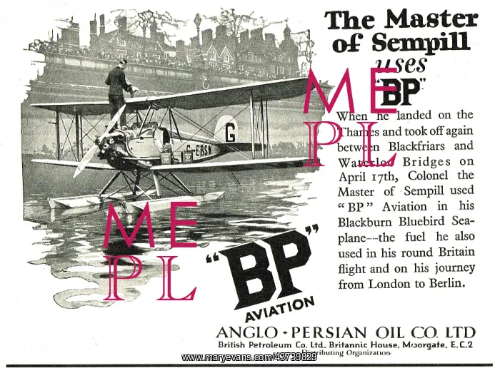 : Colonel the Master of Sempill Uses BP In : Colonel the Master of Sempill Uses BP In