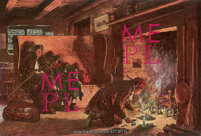 : Colonial Americans start a Fire : Colonial Americans start a Fire