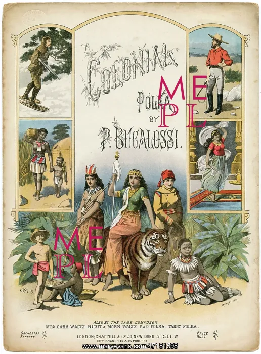 : COLONIAL POLKA C1870 : COLONIAL POLKA C1870