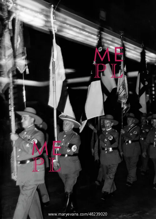 : Colonial roll call in Berlin, 1934 : Colonial roll call in Berlin, 1934