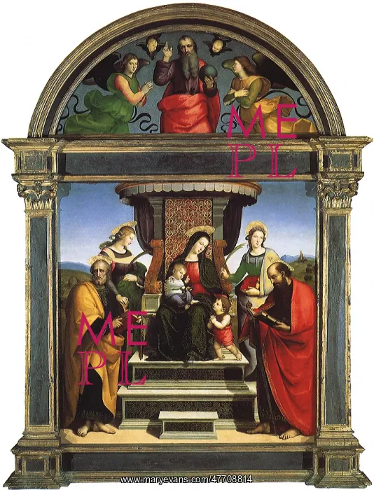  : Colonna Altarpiece, by Raphael