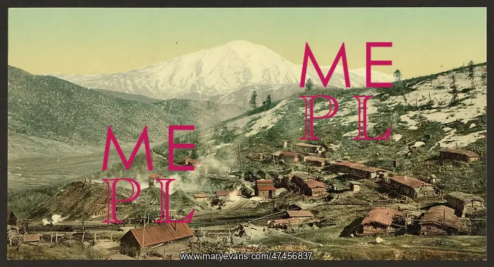 : Colorado. Mt. Sopris from Spring Gulch Mine : Colorado. Mt. Sopris from Spring Gulch Mine