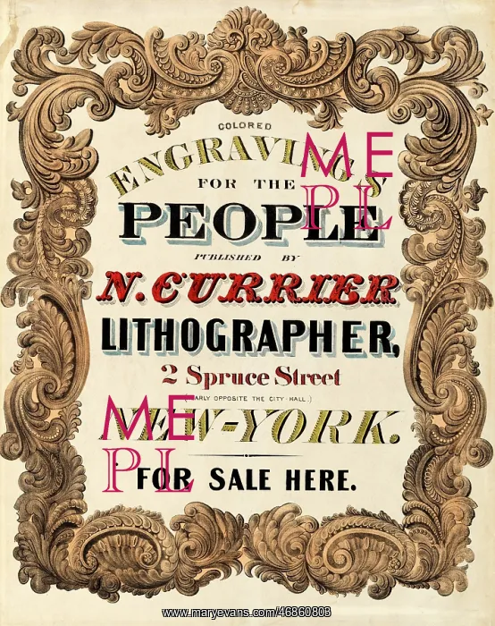 : Colored Engravings for the People : Colored Engravings for the People