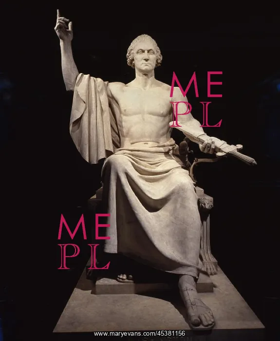 : Colossal statue of George Washington, by Horatio : Colossal statue of George Washington, by Horatio