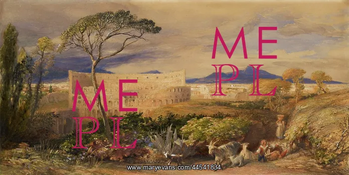 : The Colosseum and Alban Mount : The Colosseum and Alban Mount