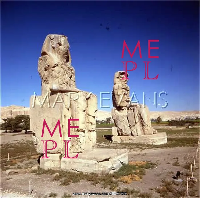 : COLOSSI OF MEMNON : COLOSSI OF MEMNON