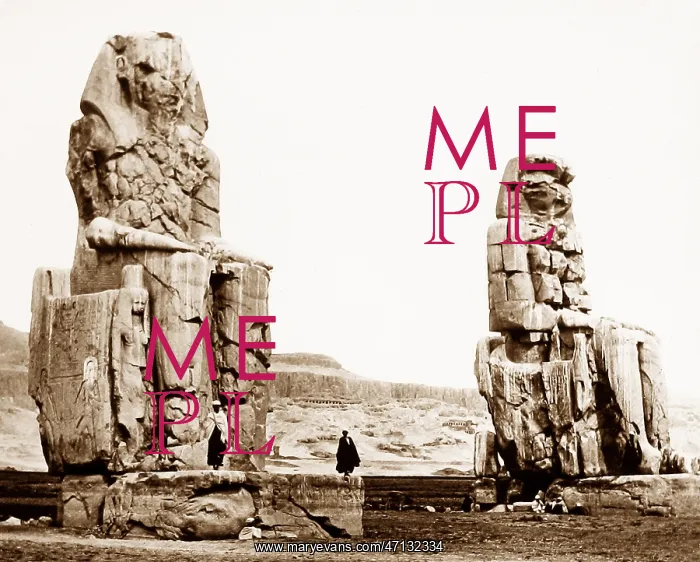  : Colossi of Memnon, Luxor, Egypt