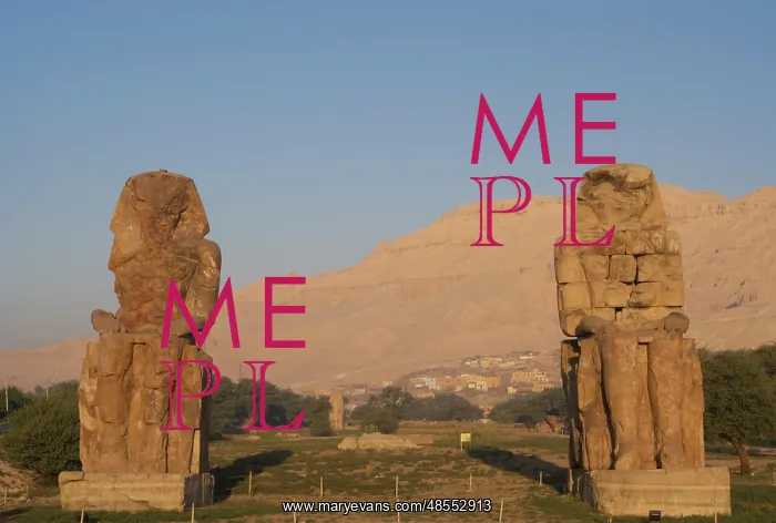 : Colossi of Memnon. Luxor. Egypt : Colossi of Memnon. Luxor. Egypt
