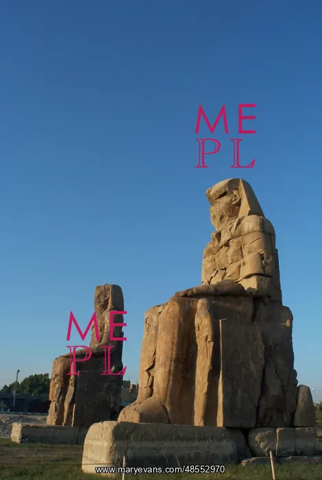 : Colossi of Memnon. Luxor. Egypt : Colossi of Memnon. Luxor. Egypt