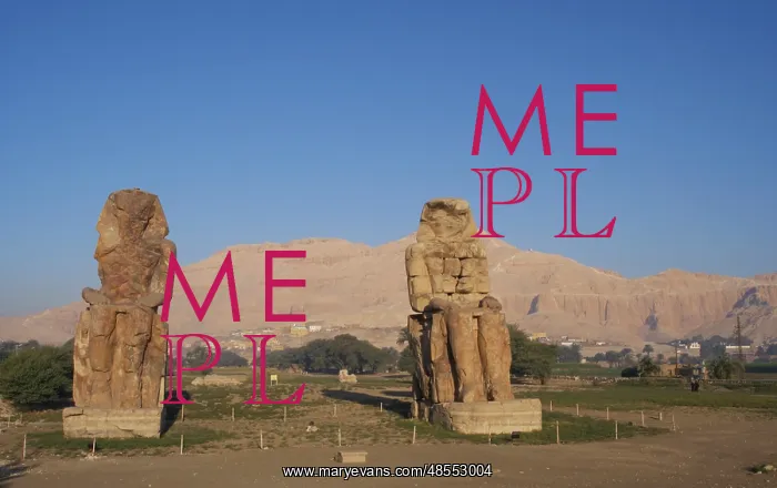 : Colossi of Memnon. Luxor. Egypt : Colossi of Memnon. Luxor. Egypt