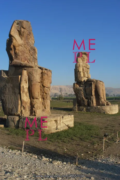 : Colossi of Memnon. Luxor. Egypt : Colossi of Memnon. Luxor. Egypt