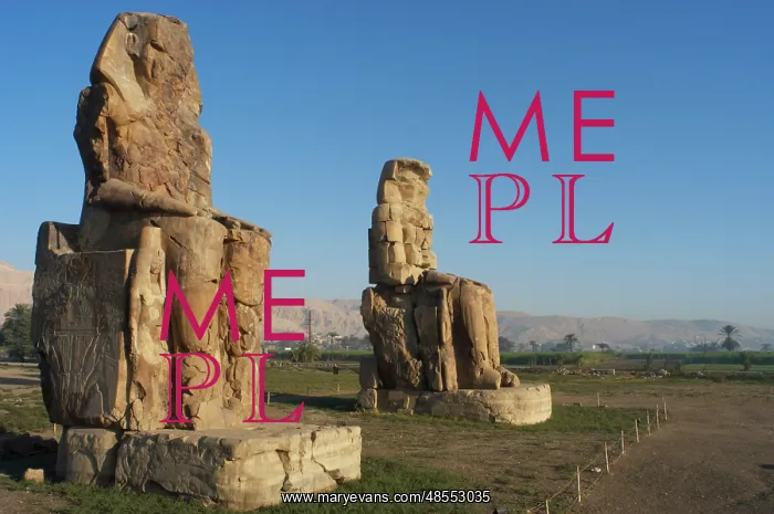 : Colossi of Memnon. Luxor. Egypt : Colossi of Memnon. Luxor. Egypt
