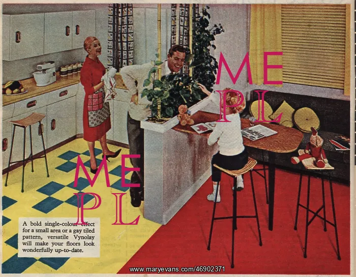 : Colour photo featuring Vynolay tiles, Practical Householder : Colour photo featuring Vynolay tiles, Practical Householder
