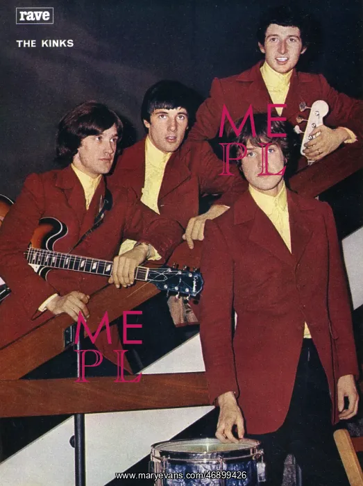 : Colour photo of The Kinks : Colour photo of The Kinks