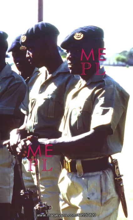 : Colour photo of Rhodesian Light Infantry; Rhodesian : Colour photo of Rhodesian Light Infantry; Rhodesian