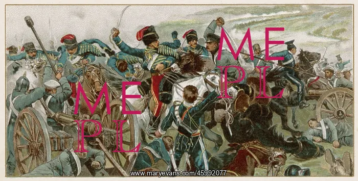 : Colour plate commemorating the Crimean War : Colour plate commemorating the Crimean War