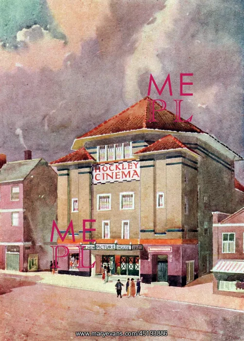 : Colour The Townscape, Hockley Cinema : Colour The Townscape, Hockley Cinema