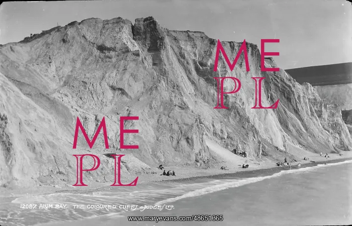 : The Coloured Cliffs of Alum Bay : The Coloured Cliffs of Alum Bay