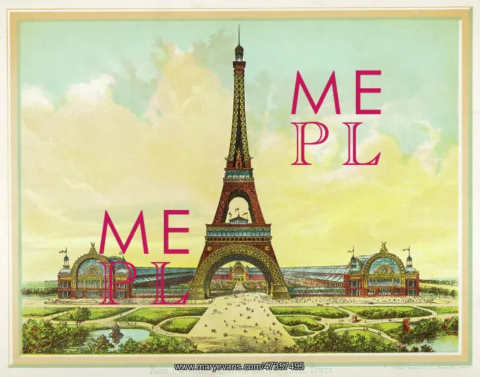 : COLOURFUL EIFFEL TOWER : COLOURFUL EIFFEL TOWER