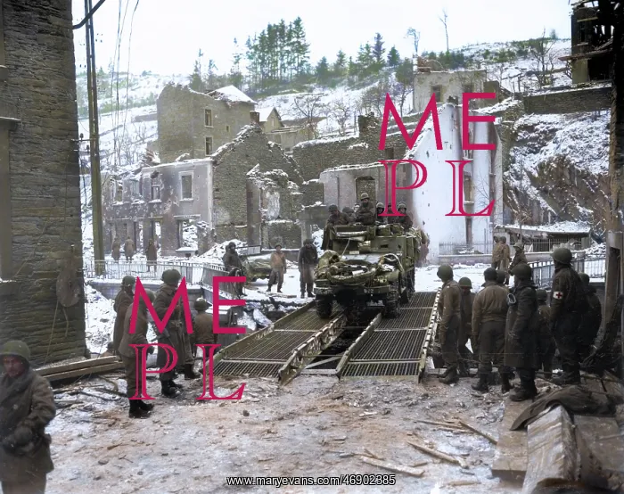 : Colourised Battle of the Bulge : Colourised Battle of the Bulge