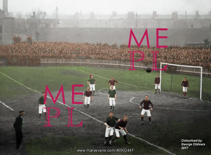 : Colourised British Football : Colourised British Football