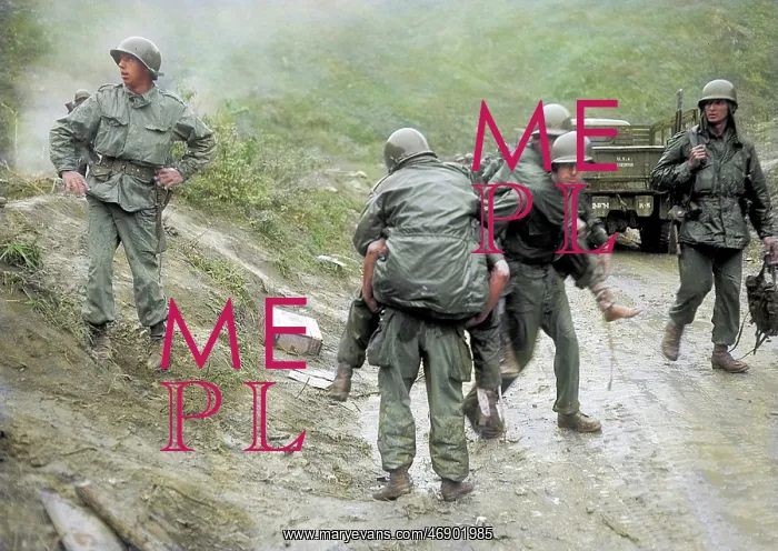 : Colourised Korean War : Colourised Korean War