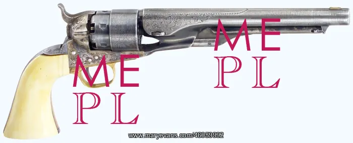  : Colt army revolver