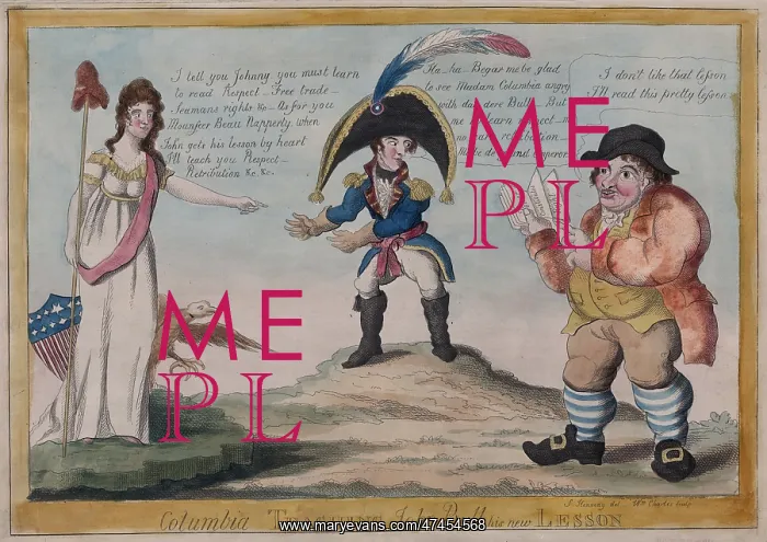 : Columbia teaching John Bull his new lesson : Columbia teaching John Bull his new lesson