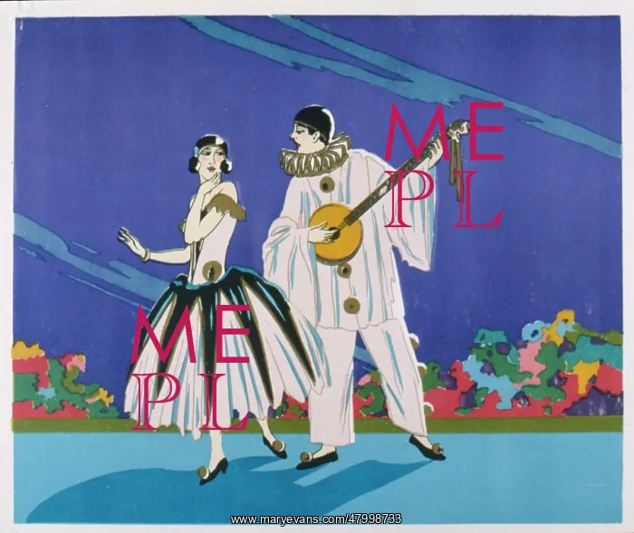 : Columbine and Pierrot : Columbine and Pierrot