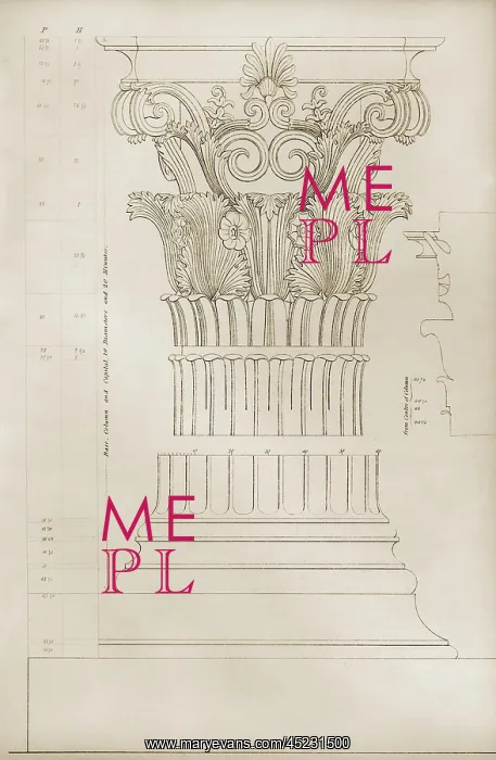 : Column and capital of the Corinthian order ? : Column and capital of the Corinthian order ?