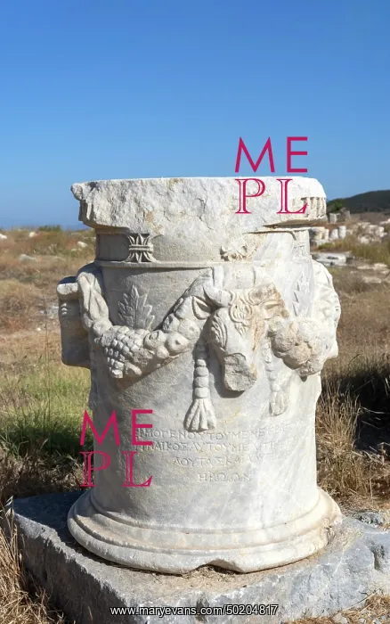 : Column, Knidos, Mugla, Turkey : Column, Knidos, Mugla, Turkey