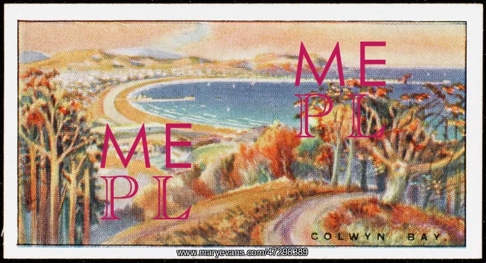  : COLWYN BAY / CIG CARD
