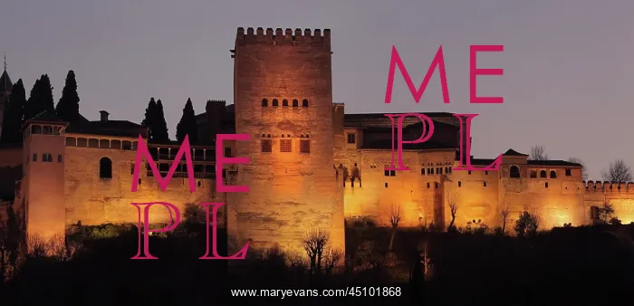 : Comares Tower, Alhambra, Granada, Andalusia, Spain : Comares Tower, Alhambra, Granada, Andalusia, Spain