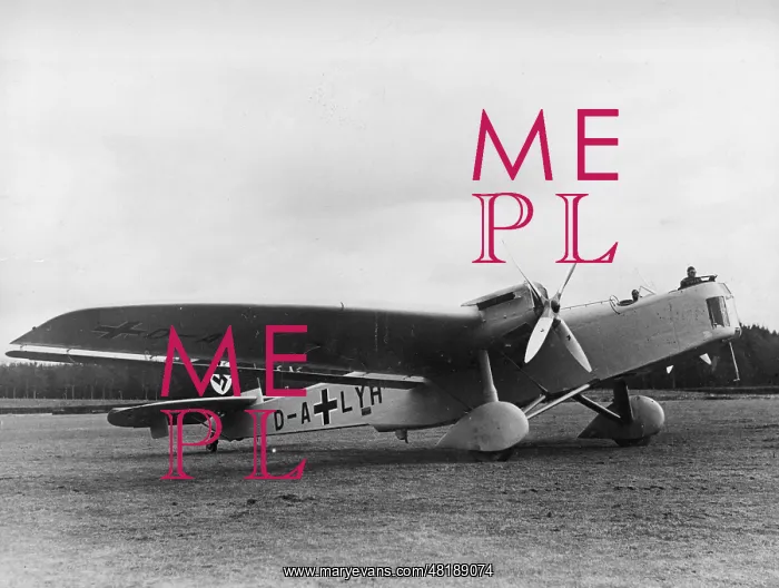 : Combat aircraft by Dornier, ca. 1930 : Combat aircraft by Dornier, ca. 1930