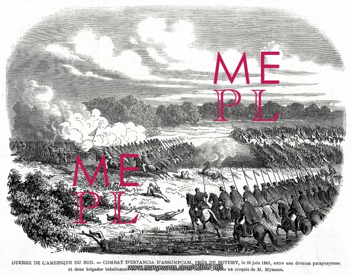 : Combat in Rio Grand do Sul 1865 : Combat in Rio Grand do Sul 1865