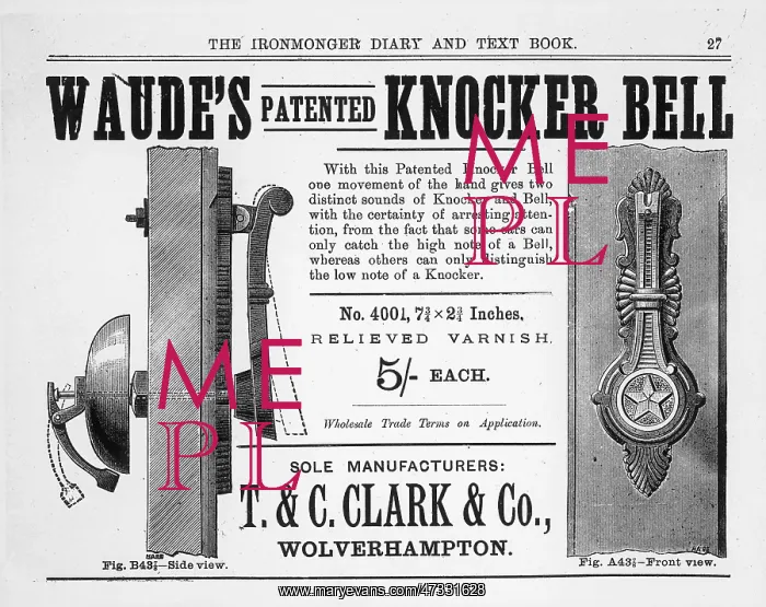 : Combined Knocker - Bell : Combined Knocker - Bell