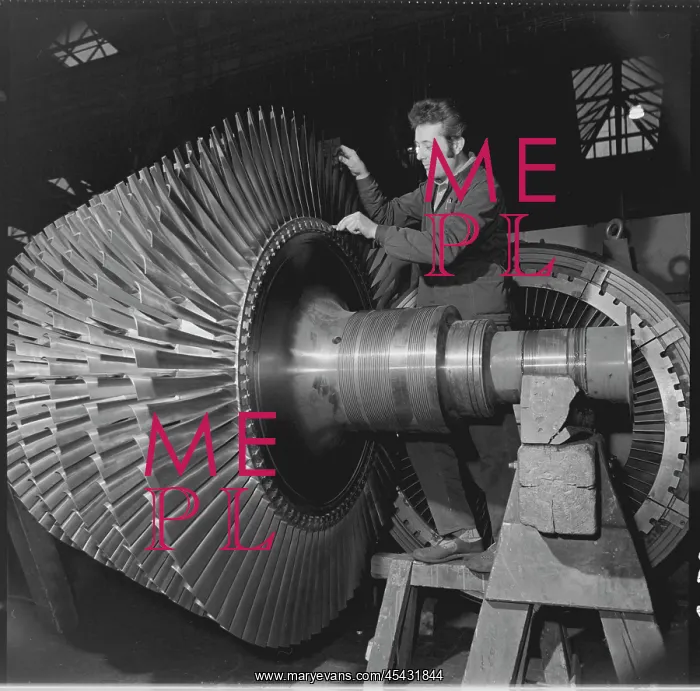 : Combustion turbine rotor, control : Combustion turbine rotor, control