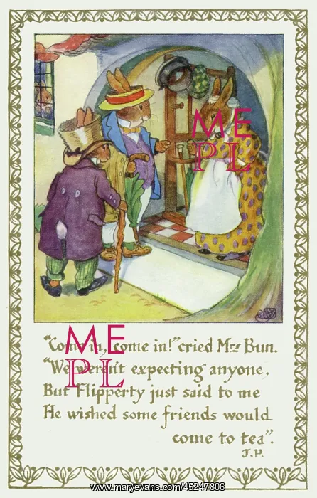: Come in cried Mrs Bun : Come in cried Mrs Bun