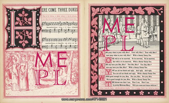 : Here come three dukes, words and music : Here come three dukes, words and music